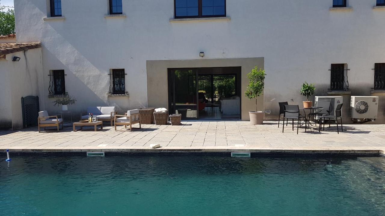 Villa Raffinee, Parc Cloture, 4000M2, Piscine 5X10 Blauzac (Gard) Exterior photo